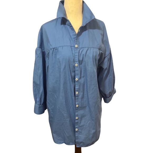 Anthropologie Maeve Poplin Buttondown - Picture 6 of 10